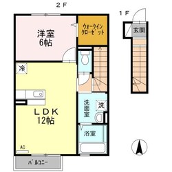 グランドソレーユ清水の物件間取画像